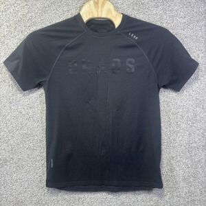 LSKD Vapourflx Chaos Training Shirt Mens Black Activewear Gym Tee M